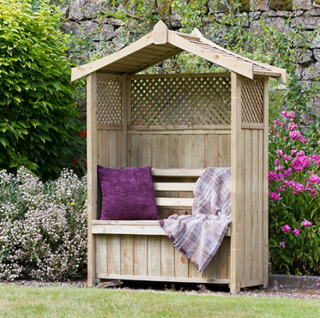 Dorset Arbour with Storage Box