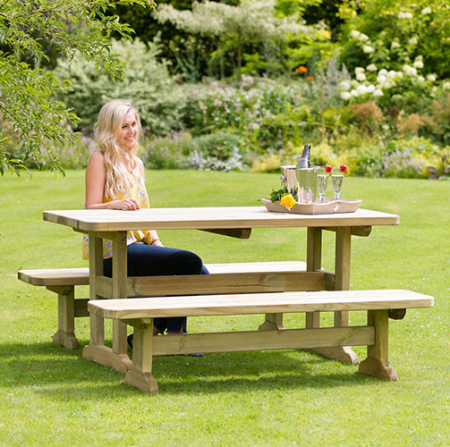 Madison Table & Bench Set