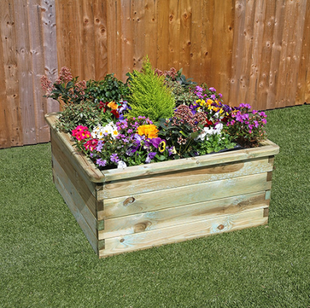 Sleeper Raised Bed