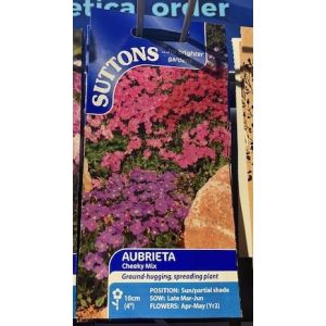 Aubrieta Seeds - Cheeky Mix