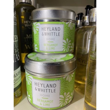 Bergamot & Lime Candle in a Tin