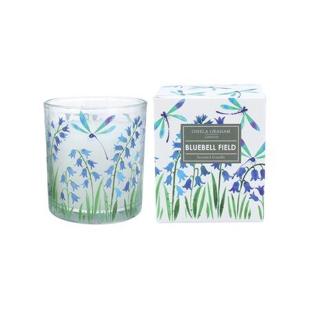 Boxed Scented Candle - Bluebell/Dragonfly, Sml