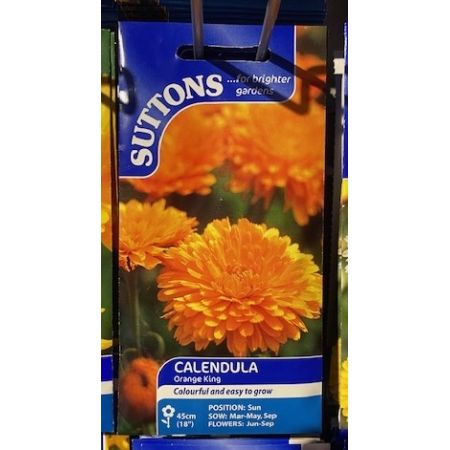 Calendula Seeds - Orange King