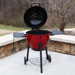 Char- Griller Premium Red Kettle BBQ - image 2