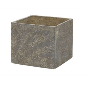 Cut Stone Cube 25cm