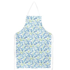 Fabric Apron 95cm - Bluebell/Dragonfly