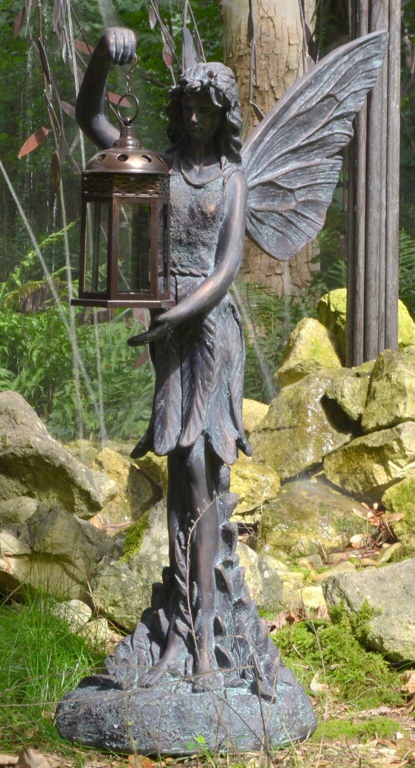 Fairy with Lantern Welland Vale Garden Inspirations Uppingham