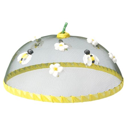 Food Cover 30cm - Bees/Flowers