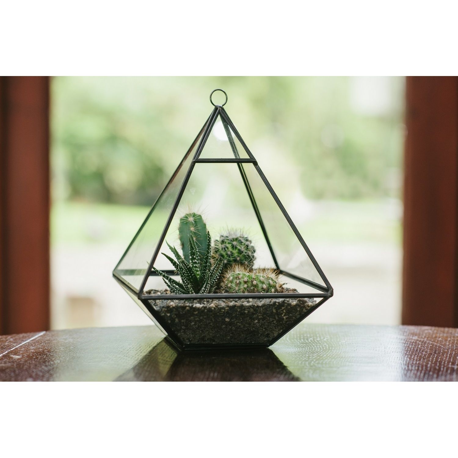 Glass Pyramid Terrarium Welland Vale Garden Inspirations Uppingham