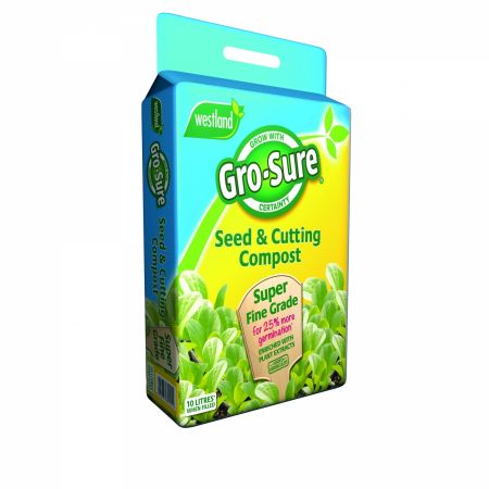 Gro-Sure Seed and Cutting Compost 10L Pouch