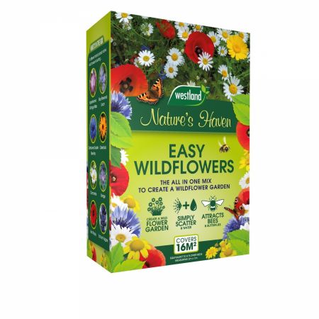 Natures Haven Easy Wildflower Mix Box 4Kg