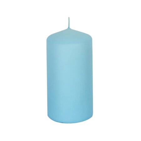 Pillar Candle 15cm - Pale Blue