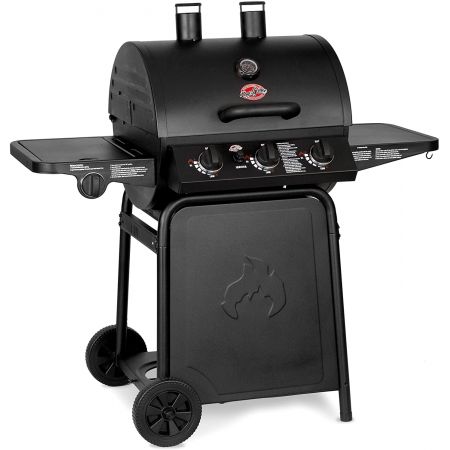 Pro Grillin Gas BBQ with Side Burner - image 1