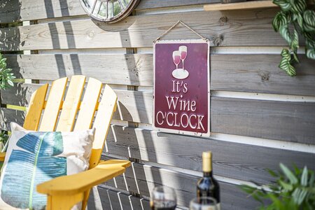 It's Wine O'Clock Sign