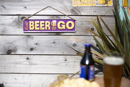 Beer To Go Sign