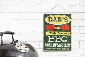 Dad's BBQ Sign
