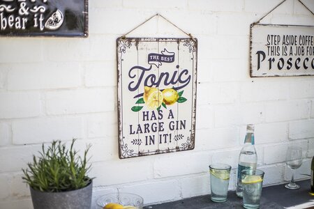 The Best Tonic Sign