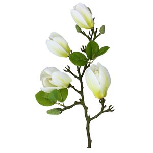 Spray 67cm - Magnolia Branch/White