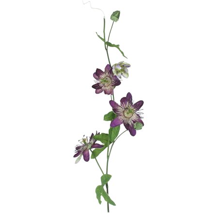Spray 92cm - Passion Flower/Purple