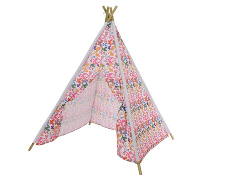 Tent polyester butterfly print Indoor/outdoor