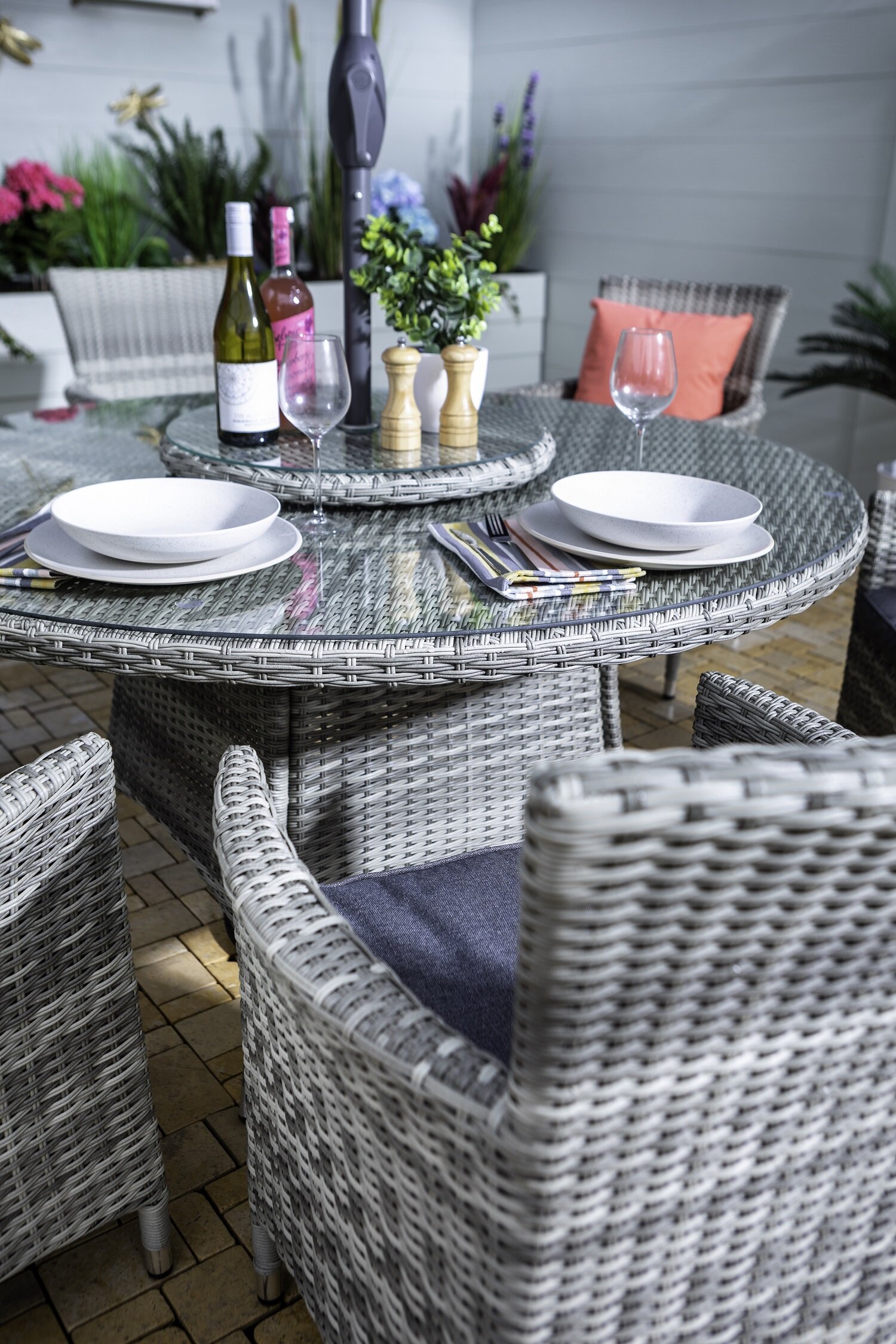 Lazy susan garden table hotsell