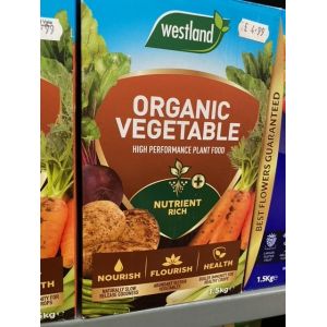 Westland Organic Potato & Vegetable Feed 1.5Kg Box
